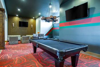 Grand Clubhouse Game Room at The Retreat Apartment Homes, Williston, North Dakota, 58801